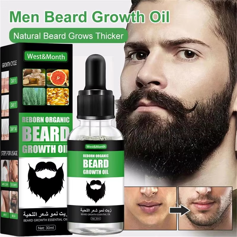 Ingrown Hair Serum - Fast Natural Mature Men Beard Growth