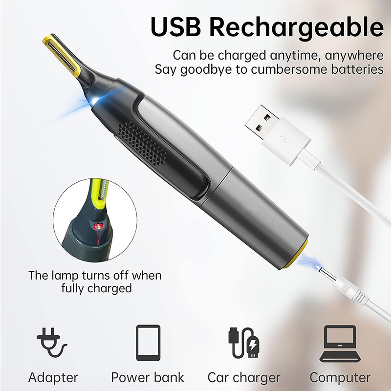 Nose Ear Face Trimmer Electric - огляд і ціна Men'S Face Grooming