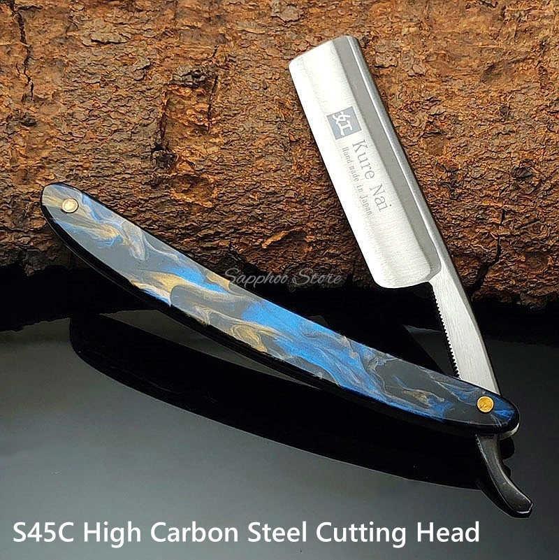 3pcs/set S45C High Carbon Stee - огляд і ціна Straight Razor Safety