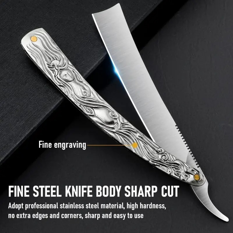 Professional Barber Straight E - огляд і ціна Straight Razor Safety