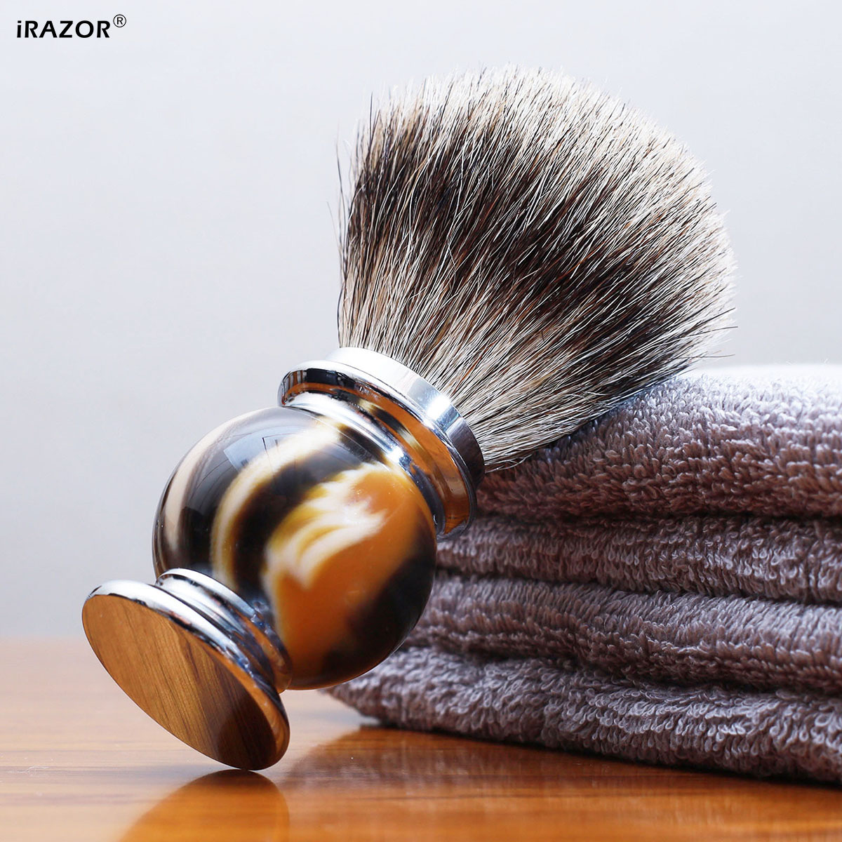 iRAZOR Silvertip Shaving Brush - огляд і ціна Men'S Grooming Organizer