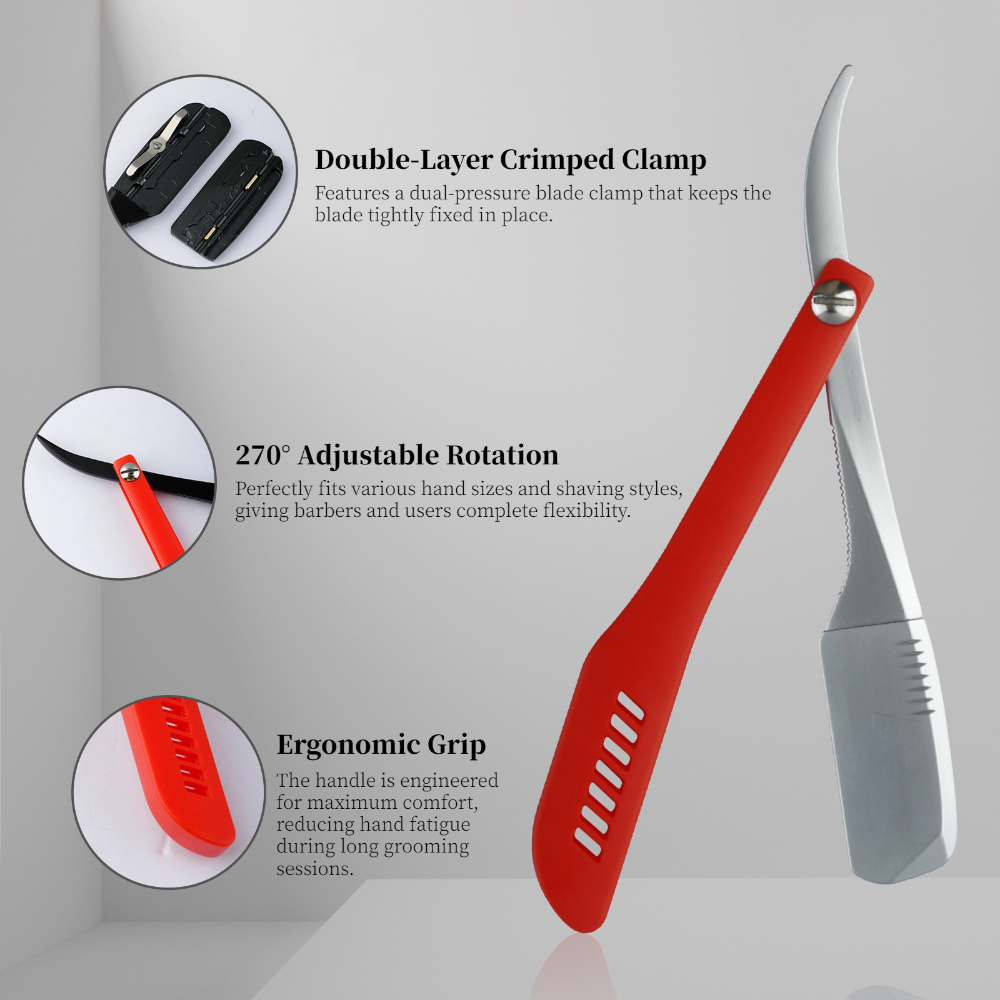 New Type Zinc Alloy Barber Man - огляд і ціна Straight Razor Safety