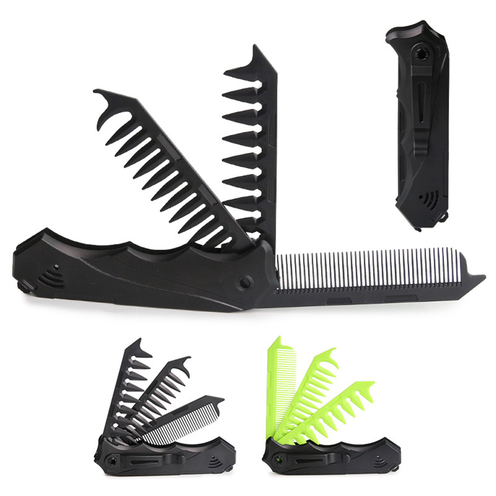 Dual Tooth Folding Comb for Me - огляд і ціна Men'S Grooming Organizer