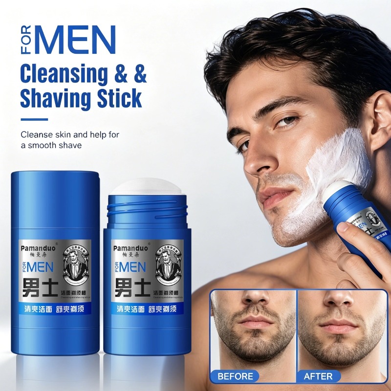 Men Shaving Stick Cleansing Fa - огляд і ціна Men'S Grooming Cream