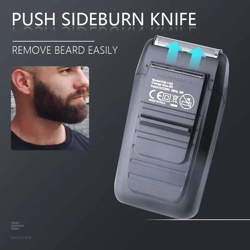 Kemei Rechargeable Cordless Sh - огляд і ціна Men'S Face Grooming