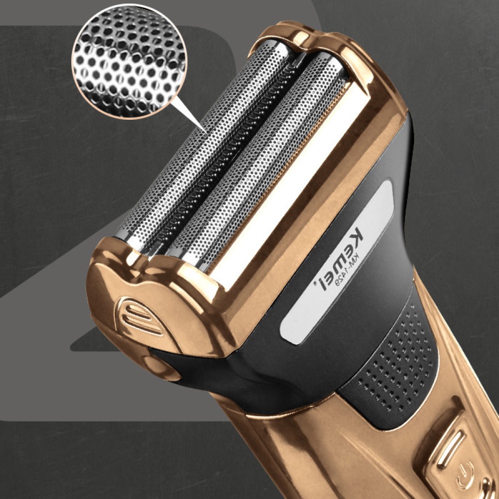 Kemei 3 In 1 Powerful Electric - огляд і ціна Men'S Face Grooming