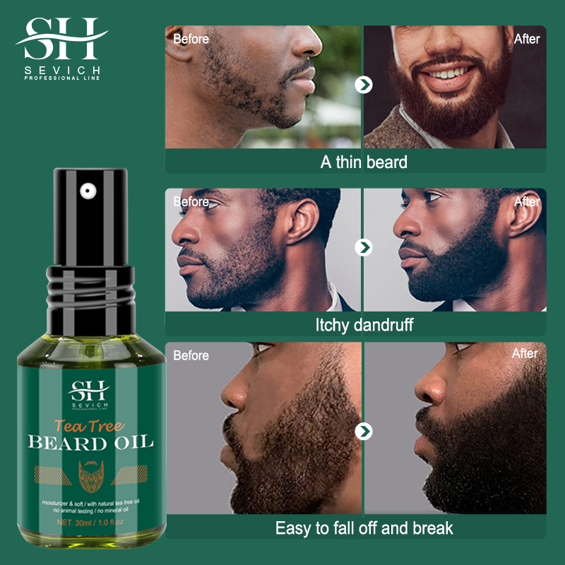 Tea Tree Beard Oil Set For Men - огляд і ціна Ingrown Hair Serum