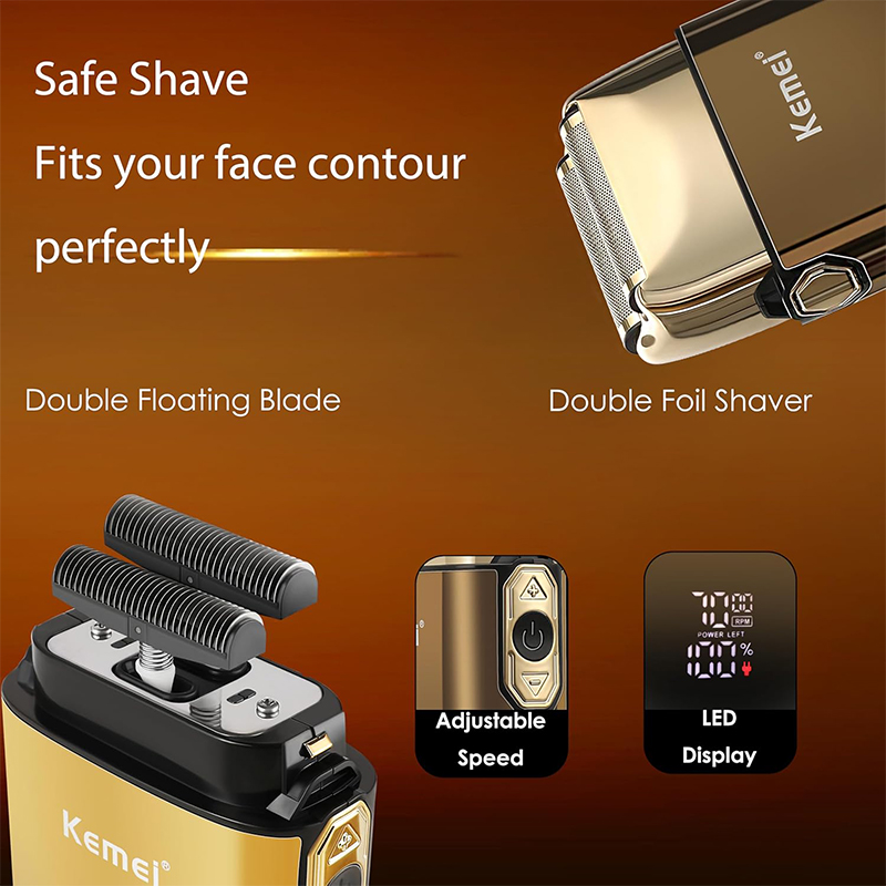 Kemei KM-TX10 T9 Hair Trimmer  - огляд і ціна Men'S Grooming Organizer
