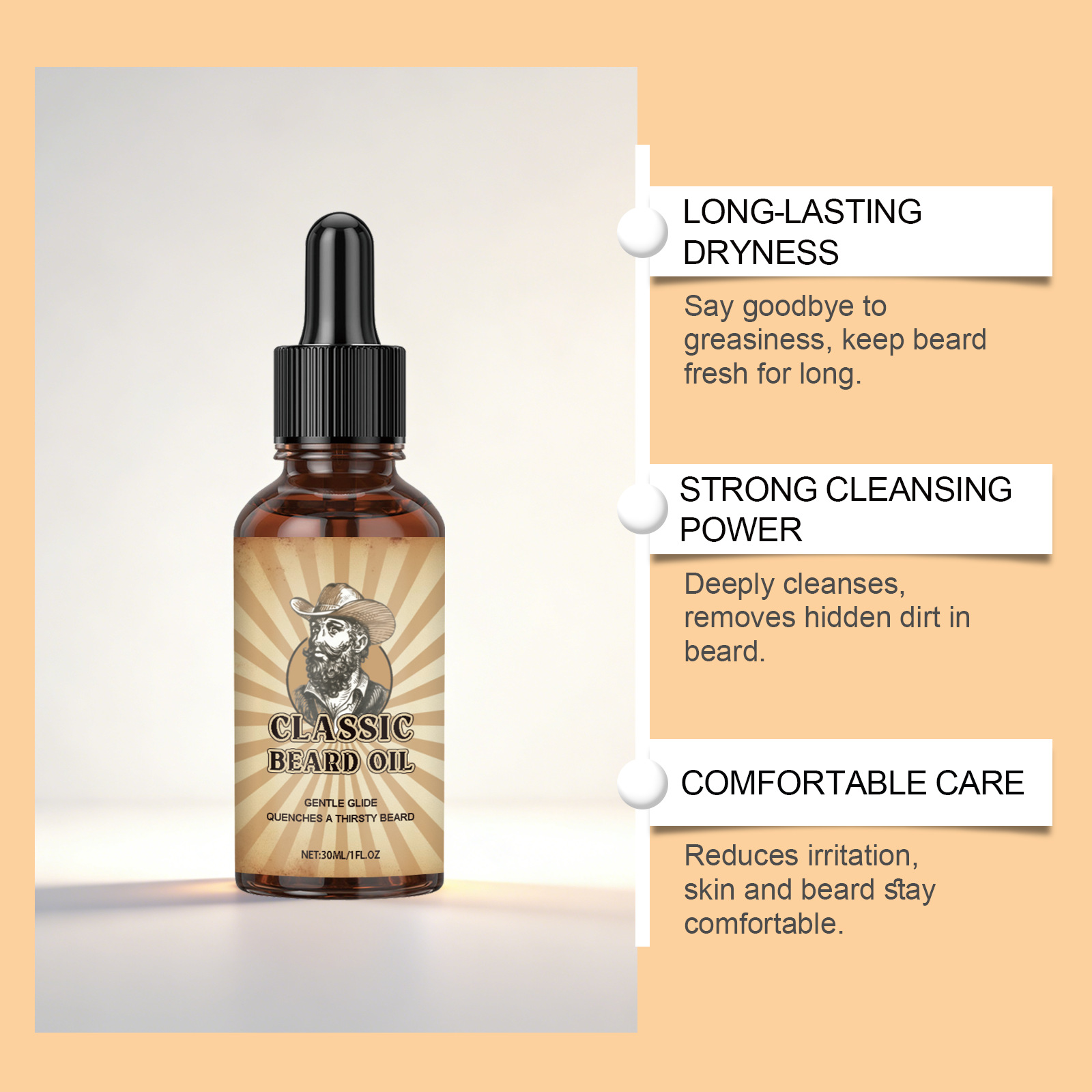 Beard Growth Care Essential Oi - огляд і ціна Ingrown Hair Serum